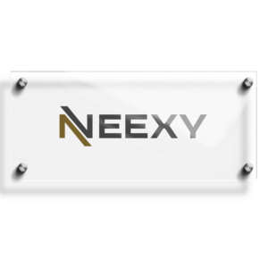 Прозрачная табличка NEEXY