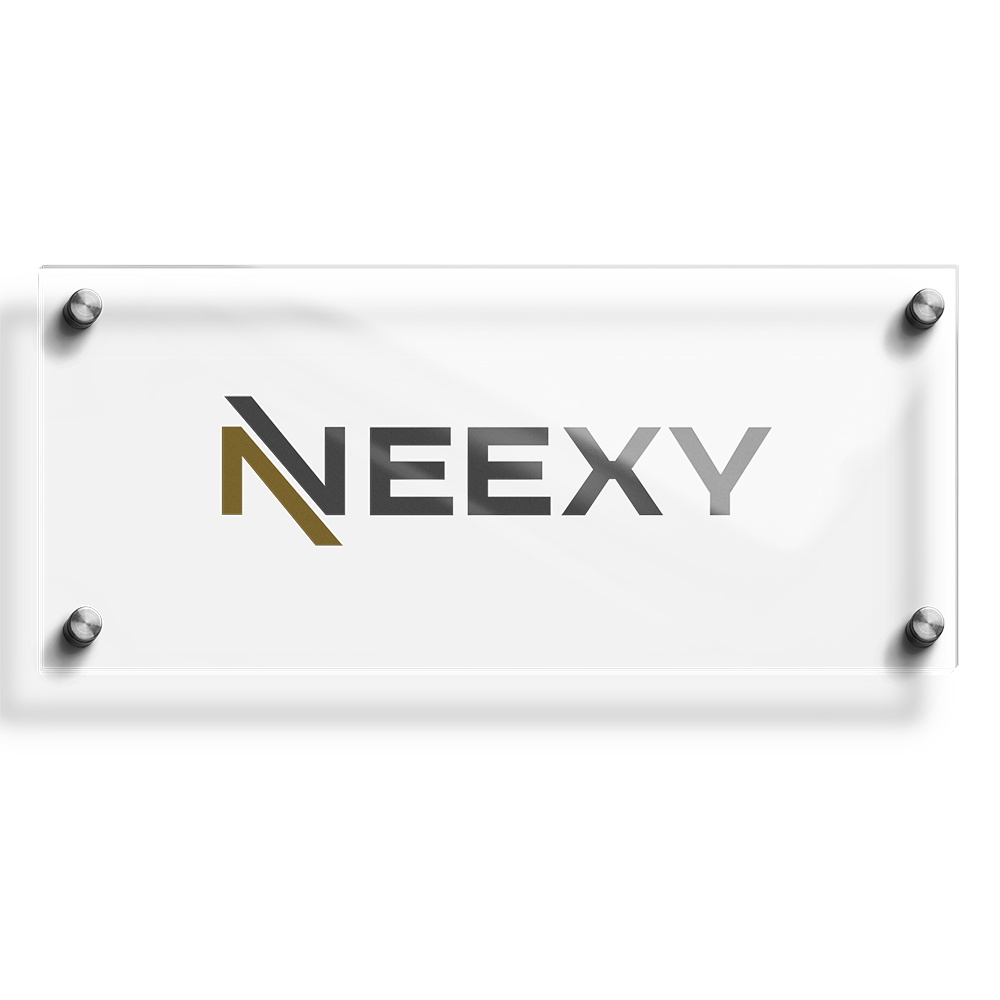 Табличка-логотип NEEXY прозрачная ADV158 / ADV160 #0