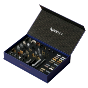 Шоу-бокс с алюминиевыми профилями NEEXY
