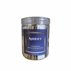 Баночка с образцами профилей NEEXY для мебельщиков